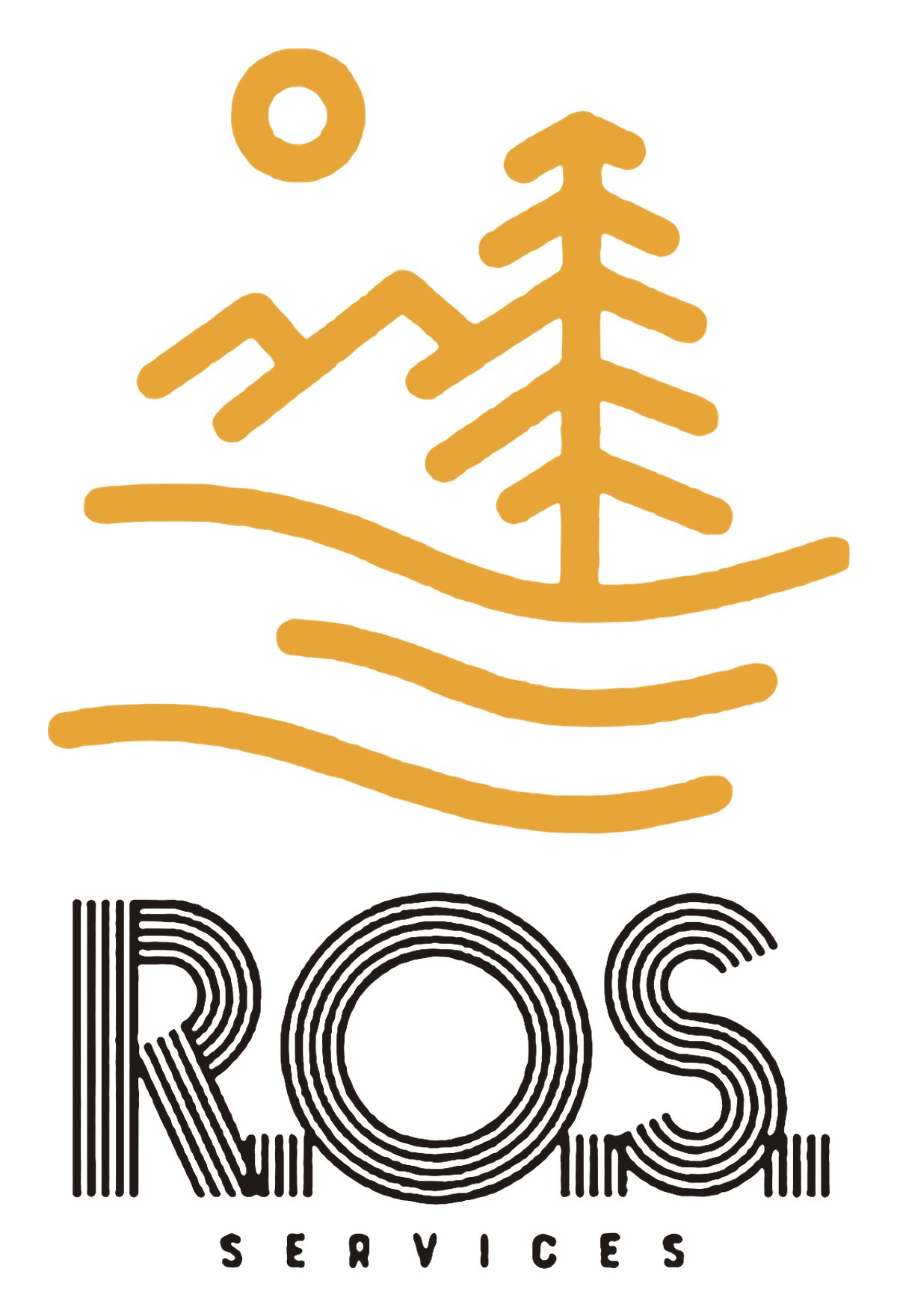 R.O.S. Services — sun, mountains, and sea
